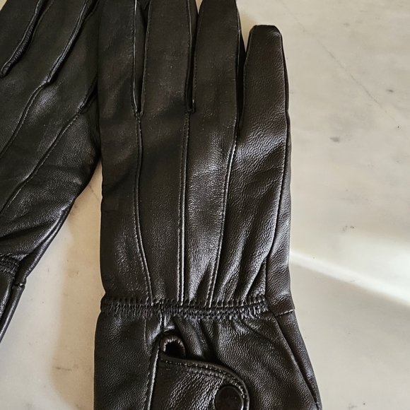 Women's leather gloves - Picture 4 of 5